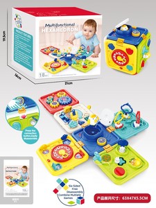 Juguetes Educativos Tempranos para Niños, Juguetes Sensoriales Montessori, Cubos de Actividades Multifuncionales 6 en 1 para Bebés - Product Image 6
