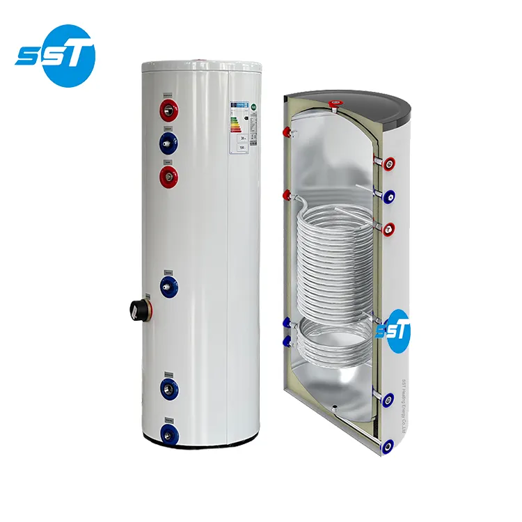Hete Verkopende Warmtepomp Watertank Ce/Ped/Rohs/Watermerk 1000 Liter 500 Liter 300 Liter 200 Liter Warmwaterboiler Ketel
