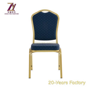 Hot Sale Wholesale Luxury Blue Metal Iron <b>Stackable</b> <b>Chairs</b> for Apartment Hotel Weddings - Product Image 2