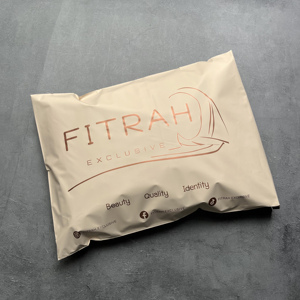 Custom Beige Poly Mailers Printed Logo Matte Peach Self-Seal Shipping <b>Bags</b> Waterproof Mailing Pouches For Small Business - Product Image 4