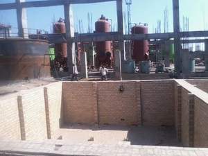 Réservoir de stockage résistant aux acides, revêtement en carrelage, protection contre la corrosion, revêtement de sol et de mur industriels, haute résistance, résistant aux produits chimiques - Product Image 1