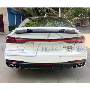 Piezas de Modificación de Automóviles, Difusor Trasero S7 con Tubo de Escape para <span class=keywords><strong>A7</strong></span> Versión Deportiva 2019 2020 <span class=keywords><strong>2022</strong></span> - Product Image 6