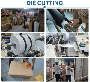 301 + Cinta adhesiva de <span class=keywords><strong>pintura</strong></span> de pared y coche amarilla fuerte de alto rendimiento para reacabado automotriz - Product Image 6