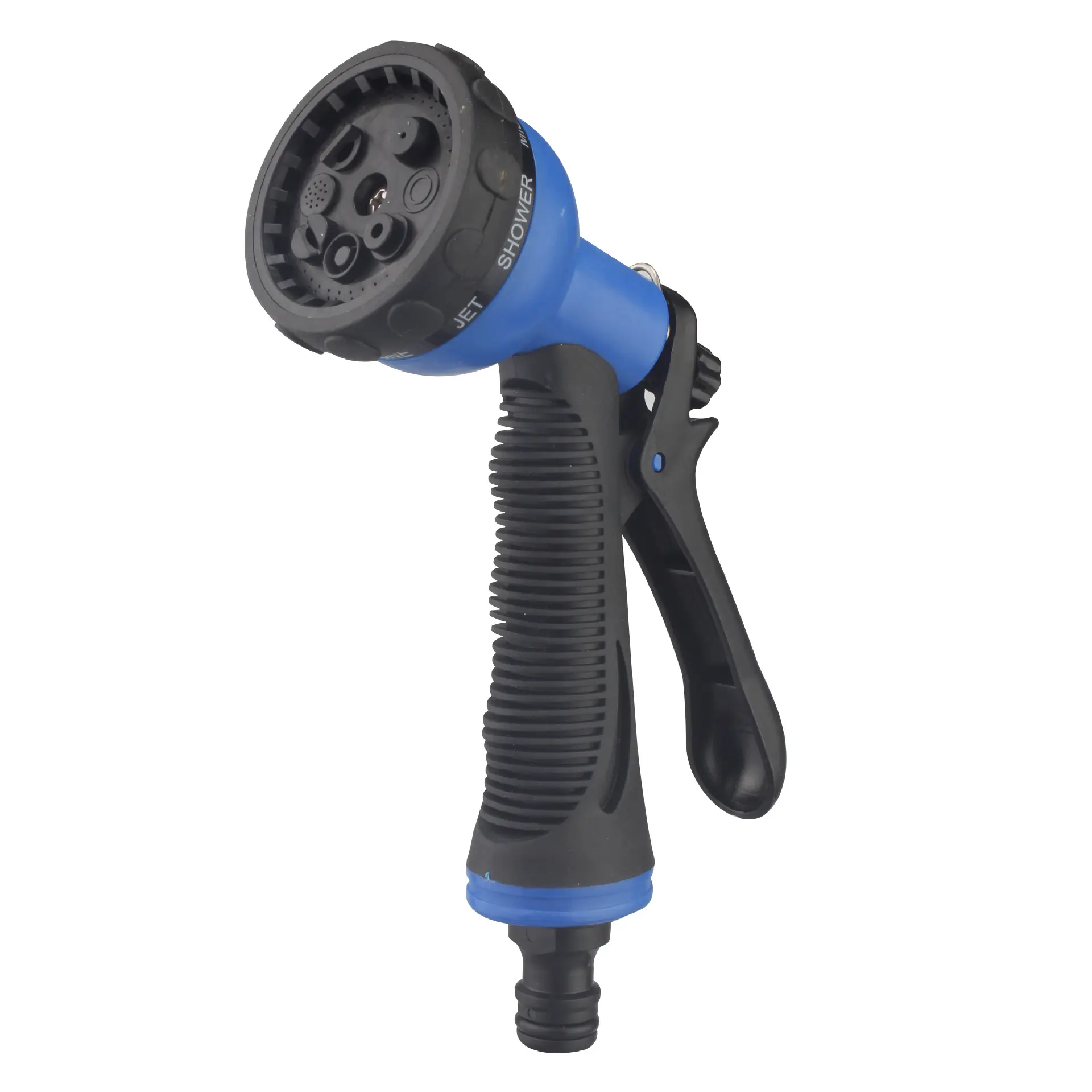 بندقية مياه منزلية متعددة الوظائف بلاستيكية قابلة للتعديل 8 أوضاع منزلية عالية الضغط للحدائق