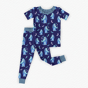 Pigiama in Bambù Certificato Oeko-tex per Bambini e Neonati, Pigiama Natalizio in Fibra di Bambù con 95% Viscosa e 5% Spandex - Product Image 5