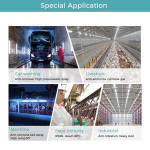 1200mm IP69K Tri Preuve LED Industrie Alimentaire <span class=keywords><strong>Maritime</strong></span> Étanche Corrosion Preuve PMMA Logement Tri-preuve Lumière - Product Image 6