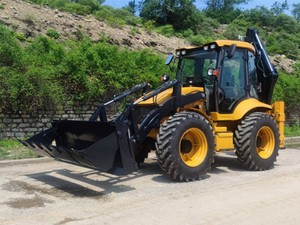 Shanmon ตลาดรัสเซียรถแบ็คโฮ388 388H 4x4พร้อมประเภท Outrigger ที่เป็นตัวเลือก - Product Image 2