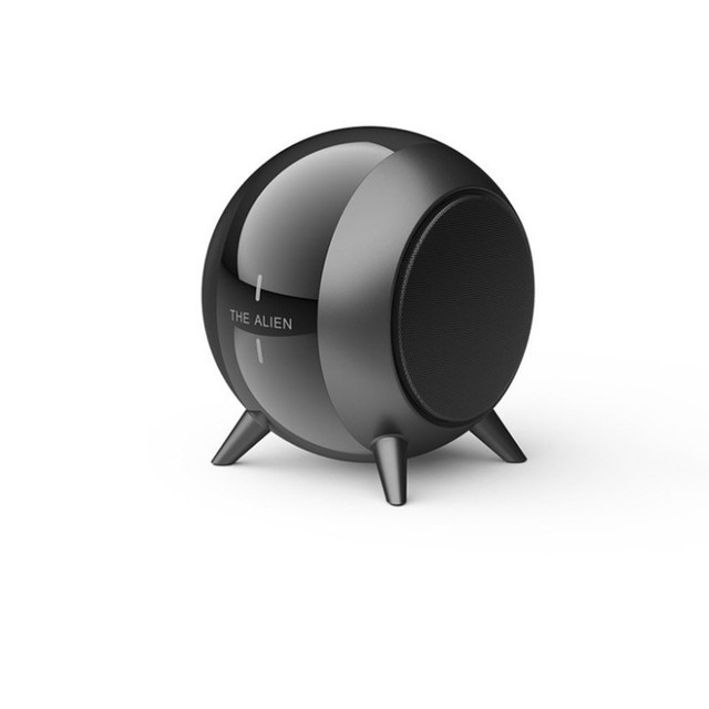 Mini Wireless Speaker for Desktop - High - Quality Metal - Built with Powerful Bass