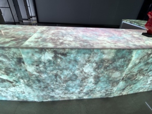 Tấm đá nhân tạo <span class=keywords><strong>onyx</strong></span> tự nhiên hiện đại, tấm đá xuyên sáng lớn, tấm đá thạch anh làm mặt bàn bếp cho kho hàng bếp - Product Image 6