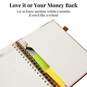 Tùy chỉnh in A5 xoắn ốc cá nhân tập thể dục máy tính xách tay với Lưu ý dính - Product Image 5