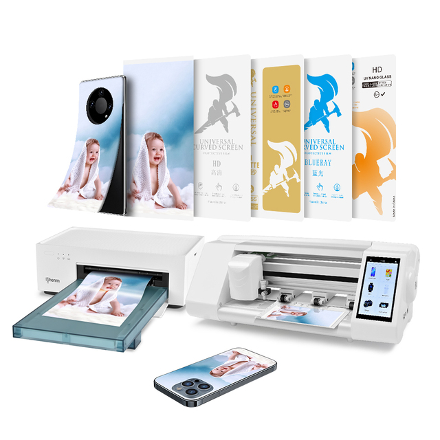 Cell Phone Skin Printer Mini Portable Customise Smart Printing Thermal Machine For Hydrogel Cutter