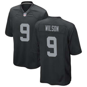 Camiseta de fútbol americano personalizada de Las Vegas para hombre, uniformes juveniles bordados cosidos, ropa deportiva, logotipos - Product Image 4