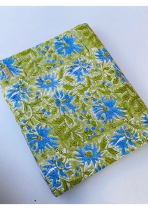 ผ้าพิมพ์ลายบล็อกทำมือ ขายส่ง ผ้าอินเดีย ผ้าทอ 100% ผ้าฝ้าย หลายสี คุณภาพพรีเมียม สำหรับทำเสื้อผ้า - Product Image 4