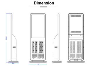 Station de recharge à 48 emplacements avec banque d'alimentation de 5000 mAh pour la location et le partage - Product Image 6