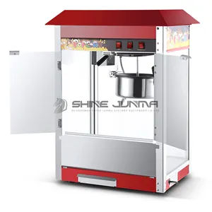 Commercial 8 oz popcorn vending machine automatic caramel popcorn machine popcorn making machine with kettle