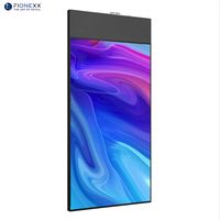 Le fabricant professionnel affiche l'écran LCD suspendu Durable de haute qualité pour vitrine d'affichage à cristaux liquides suspendu
