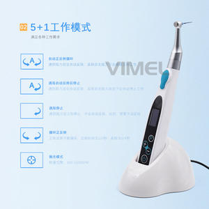 เครื่องรีมเมอร์รักษารากฟันแบบใหม่ไร้สาย พร้อมระบบถอยหลังอัตโนมัติ อัตราทด 16:1 หัวเข็มป้องกันการหัก ใช้พลังงานไฟฟ้า - Product Image 2