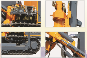 Kg726 Dthクローラードリルリグブラストホールドリルリグオープン用途向けDthドリルリグ鉱山掘削リグ - Product Image 2