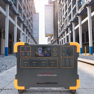 Alimentation AC/DC portable avec affichage intelligent et interrupteur de charge sans fil - Product Image 4