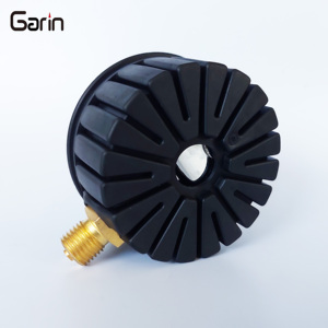 Direktverkauf ab Werk 350PSI 2,5MPA 63MM Bodenmontage-Druckmessgerät mit Gummiabdeckung für Flugzeugreifenprüfung - Product Image 3