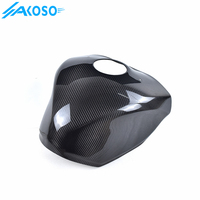 AKOSO-Couvercle de réservoir de carburant en fibre de carbone pour BMW S1000RR 2015-2018