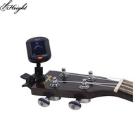 Portable Plastic Instrument Tuner for Guitar & Bass-Built-In Rechargeable Battery OEM Accepted Factory Direct Sale