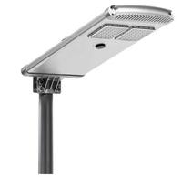 Lampadaire LED Solaire IP65 Alimentation CC 6000K Angle de Faisceau 140° Dimmable Certifié CE RoHS 10000 Heures pour Éclairage Routier