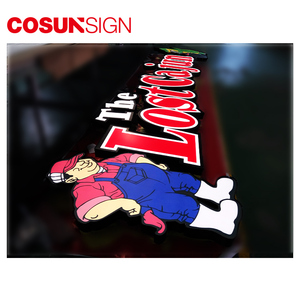 Biển chữ nổi <span class=keywords><strong>3D</strong></span> Cosun, đèn LED, chữ kim loại lớn, biển hiệu ngoài trời, chữ nổi LED <span class=keywords><strong>3D</strong></span>, biển hiệu chữ nổi LED tùy chỉnh - Product Image 5