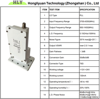 LNB de Banda C 5G, Rango de Frecuencia 3.700-4.200GHz para Receptor de Antena Satelital CATV, Marca Norsat
