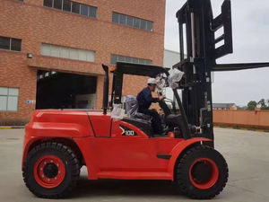 Montacargas Diésel Hangcha CPCD120 de 12 Toneladas, Cargador Hidráulico Resistente, Equipo de Transporte de Carga para Almacenes Industriales y Exteriores, con Certificación CE - Product Image 3