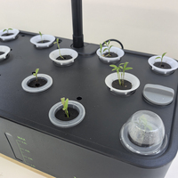 Système de culture hydroponique d'intérieur Starfarm 2026 avec lumière LED, jardinière intelligente pour la croissance des herbes et des légumes, faible coût, rendement élevé, 1 an