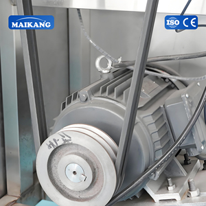 เครื่องบดเนื้ออุตสาหกรรมมาตรฐาน CE; เครื่องบดเนื้อความปลอดภัยสูงพร้อมตะแกรงป้องกันหยุดฉุกเฉินสำหรับโรงงาน - Product Image 4