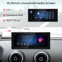 HFmidia 2026 Nouveau système Linux 10.25 Écran 12.3 pouces pour Audi A3 8V1 8VK 8VA 8VF 8VS 8VM 8V7 8VE Lecteurs vidéo auto CarPlay