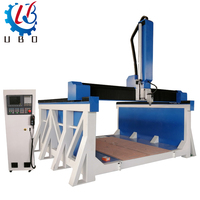 Machine de découpe de sculpture en mousse CNC 3D de grande taille à 4 axes / Machine de fraisage CNC à 3 axes