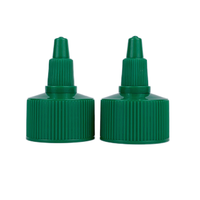 Tapa superior de giro transparente y negro para botellas de plástico, 4oz, para artesanías, líquidos, tintas, aceites, pegamento y artes
