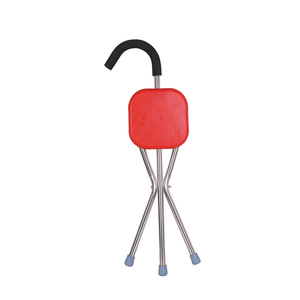 Canne de randonnée pliable en acier inoxydable avec siège intégré, pour la sagesse et la santé, idéale pour l'extérieur - Product Image 1