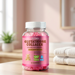 Fabrication de Gummies au Glutathion et au Collagène OEM/ODM – Éclaircissement et Raffermissement de la Peau, Sans Sucre, Marque Privée, Vente en Gros pour Adultes - Product Image 1