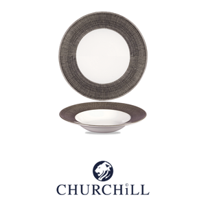 Bol à pâtes Bamboo Relief Dusk 28 cm Intérieur 17,5 cm Churchill -12-Dubalwbl - Product Image 4