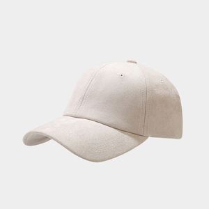 หมวกเบสบอลหนังกลับคุณภาพสูง หมวกทรง Low Profile สไตล์ Dad Hat แฟชั่นฮิปฮอป หมวกกีฬา หมวกหนังกลับ หมวกเบสบอล - Product Image 6