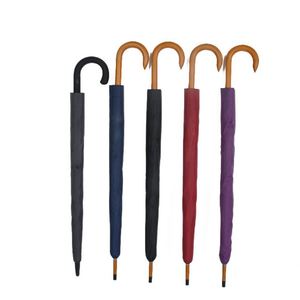 Paraguas de Golf Grandes Semiautomáticos de Pongee con Logotipo Personalizado, Paraguas Promocionales Resistentes al Viento para Uso en Exteriores, Económicos - Product Image 3