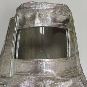 1000도 내열 방화 헬멧 방수 알루미늄 코팅 모자 김서림 방지 창 가볍고 편안한 얼굴 보호대 - Product Image 2