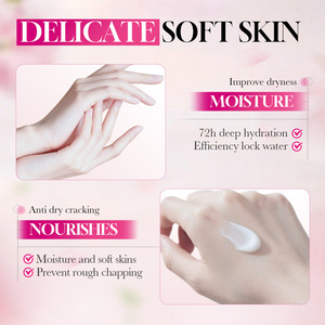Crème <span class=keywords><strong>hydratante</strong></span> <span class=keywords><strong>parfum</strong></span>ée pour les mains, lot de 5 pièces, pour peaux sèches, retient l'humidité pour une hydratation longue durée, améliore la sécheresse - Product Image 6