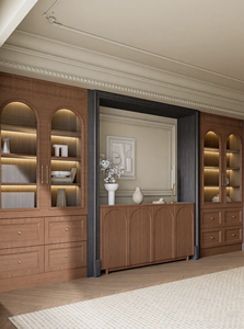 Elegante Libreria Moderna in Legno con Design Modulare, Caratteristiche Ecologiche e Salvaspazio per un Soggiorno Accogliente - Product Image 3