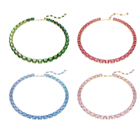 Collar de Diseño Opulento con Estilo de Lujo Atemporal, Estructura Delicada y Brillo Radiante para Realzar Todo Tu Atuendo