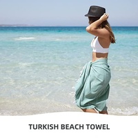 Custom Logo Printed High Quality 100% Cotton Eco-Friendly Quick-Dry Beach Towels with Tassel New Style Turkish Towel
