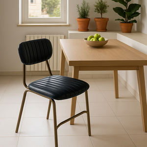 Silla TUQ <span class=keywords><strong>en</strong></span> Oferta, Sillas de Cocina Fáciles de Limpiar para el Desayuno, Altura del Asiento de 45 cm, Muebles de Comedor para Hogares Pequeños - Product Image 1