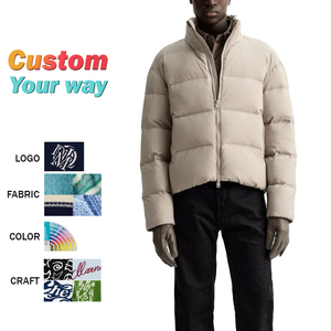 แจ็กเก็ตขนเป็ดสำหรับผู้ชายแฟชั่นตามสั่ง - Product Image 1