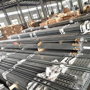 Galvanized Strut Steel 41x41/C Channel/Unistrut/ Seismic Bracing/seismic <b>Bracket</b> Galvanized Steel c Channel Steel - Product Image 1