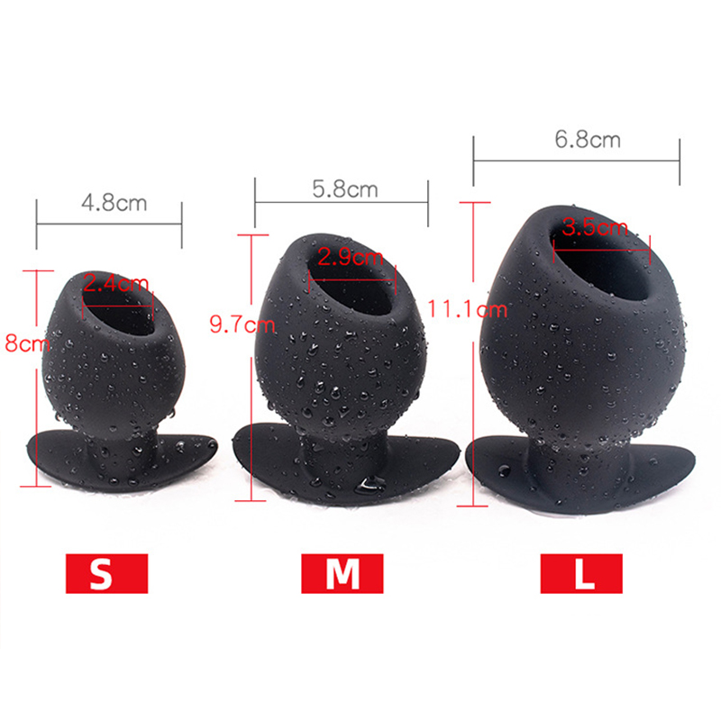 Hollow Anal Plug - Real Touch Feeling for BDSM Exploration Hollow Anal Plug - Real Touch Feeling for BDSM Exploration