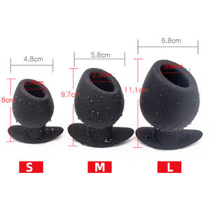 Tapón <span class=keywords><strong>anal</strong></span> hueco para masturbación vestibular, expansor de silicona para exploración <span class=keywords><strong>anal</strong></span> - Product Image 6